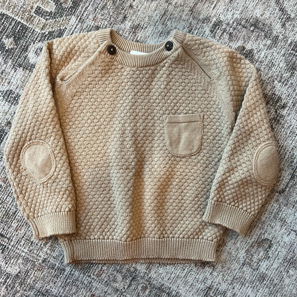 Organic Cotton Baby Knit Sweater